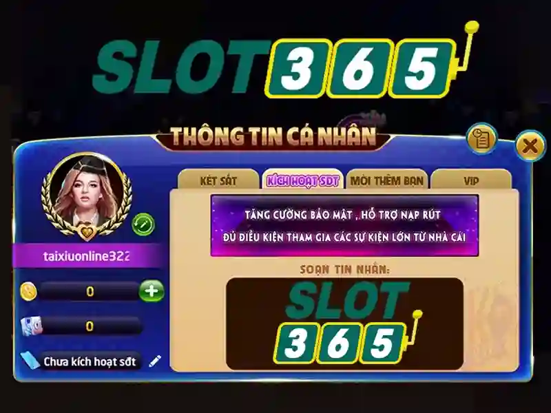Slot365: Nền tảng xèng trực tuyến đáng tin cậy cho người chơi Việt