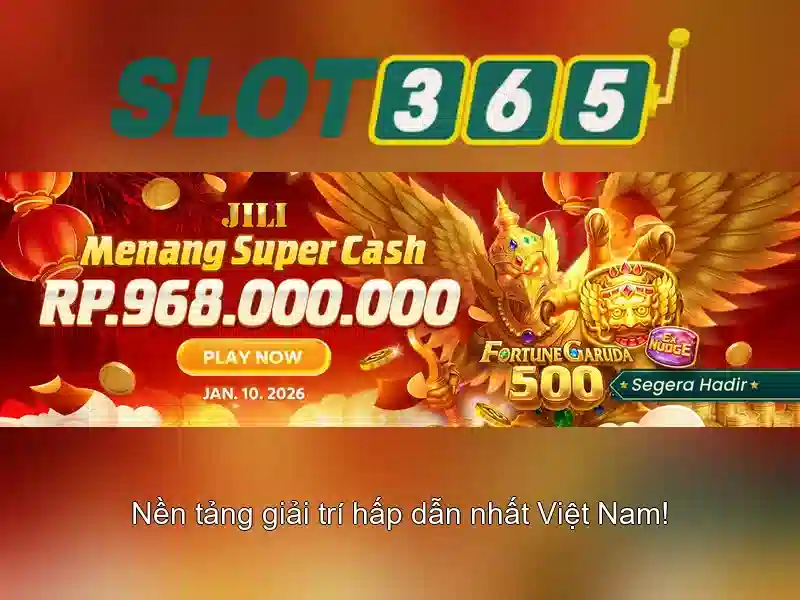 Slot365: Nền tảng chơi slot trực tuyến hàng đầu tại Việt Nam