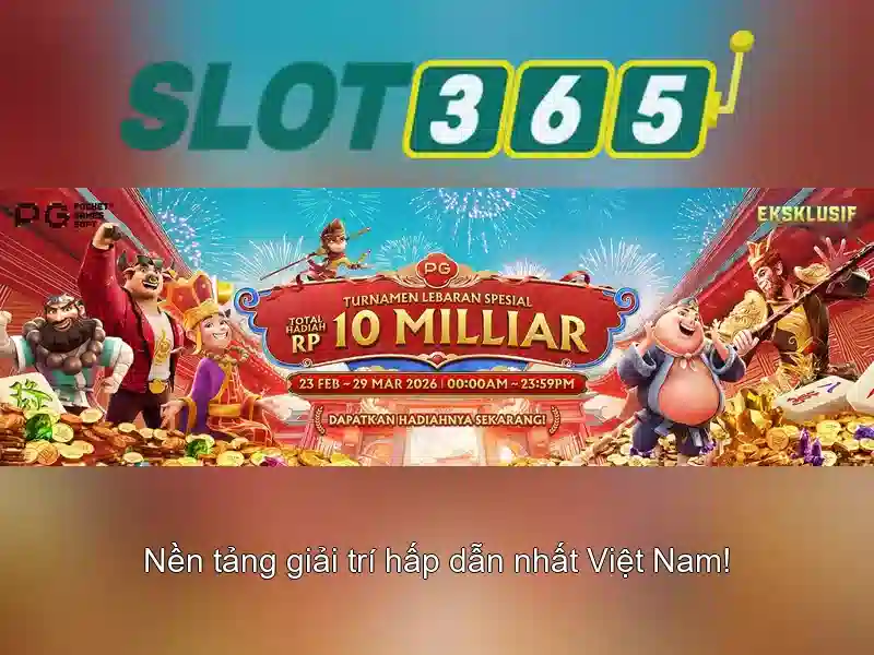 Slot365: Trải nghiệm chơi slot trực tuyến đẳng cấp
